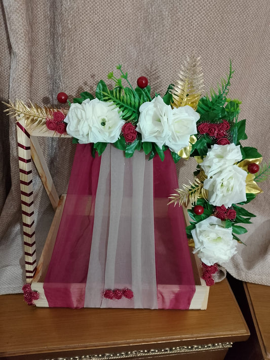 Wooden Gift Basket